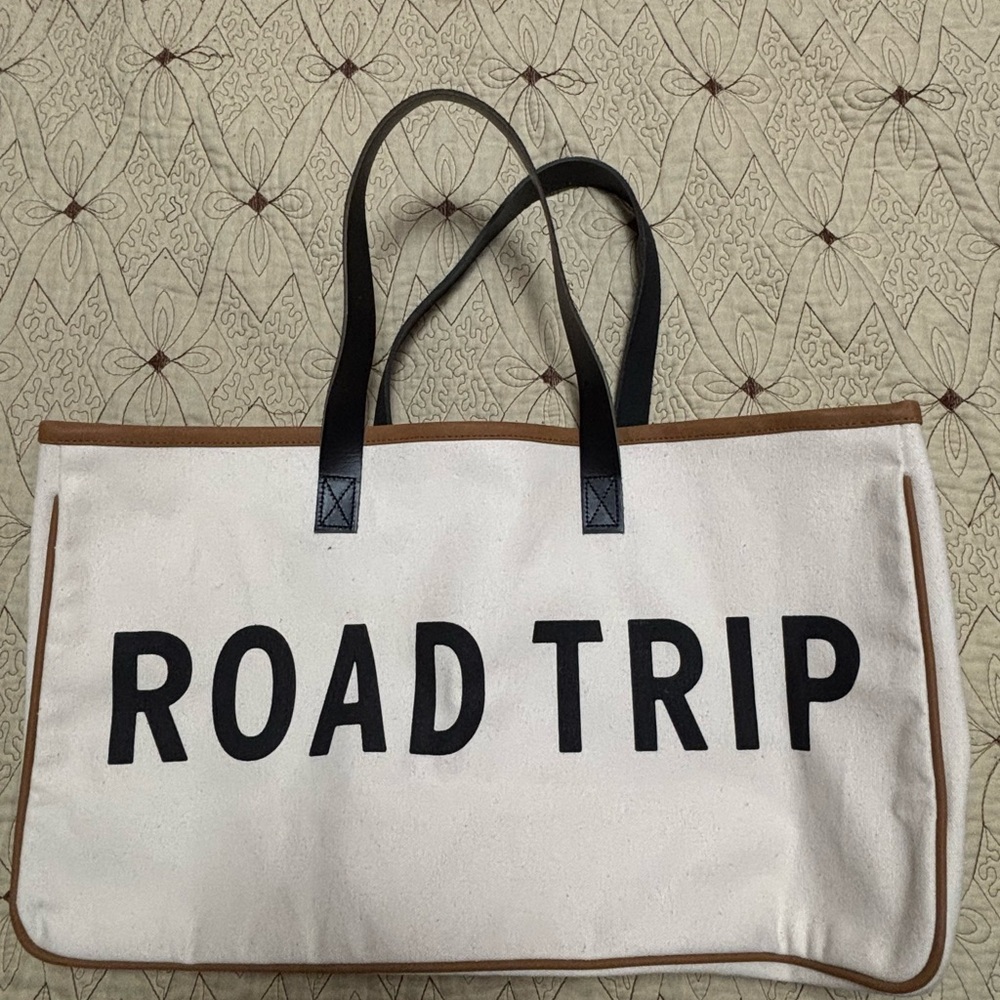 Road Trip Canvas Tote Bag